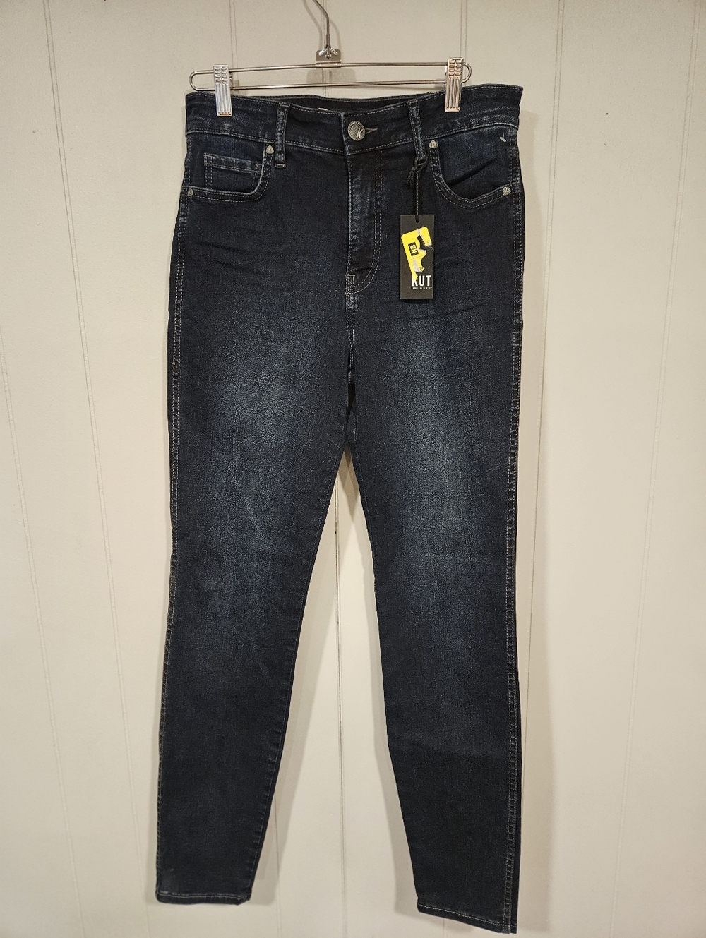KUT From The Kloth Jeans Womens SZ 4 Fab Ab Diana Skinny Dark Wash Stretch Denim